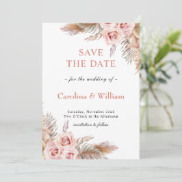 Reserve A Data Casamento Floral Boho