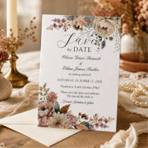 Casamento Floral Boho Elegante de Outono