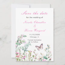 Casamento Floral Borboleta Verde Primavera
