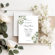 Casamento Floral Branco Elegante