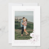Casamento Floral de Arte de Anêmona Rosa Minimalis
