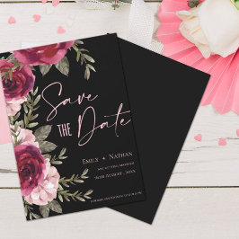 Reserve A Data Casamento Floral de Pessegueiro Bonito Elegante