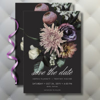 Casamento Floral Elegante Moody Twilight Muted