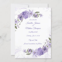 Casamento Floral Roxo