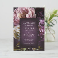 Casamento Floral Roxo Maximalista Elegante