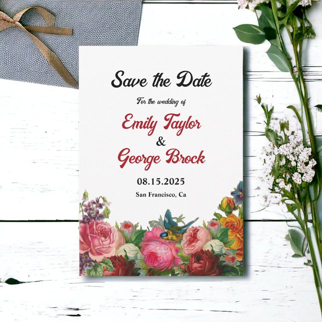 Reserve A Data Casamento Floral Russo do Jardim Botânico Blush Bl (Criador carregado)