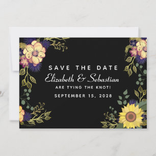 Reserve A Data Casamento Floral Temperamental Salve A Data