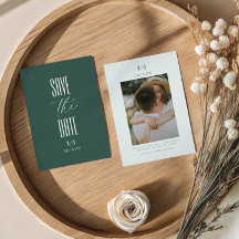 Casamento Foto Monograma Letra Elegante Atemporal