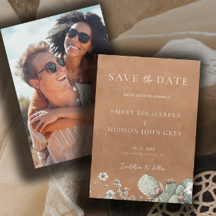 Reserve A Data Casamento Foto Western Cowboy Vintage Sudoeste