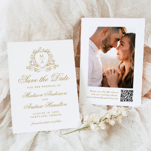 Reserve A Data Casamento Fotográfico de Monograma de Paixão Flora