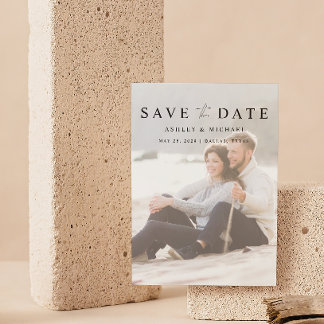 Reserve A Data Casamento Fotográfico do Moderno Elegante Vellum O