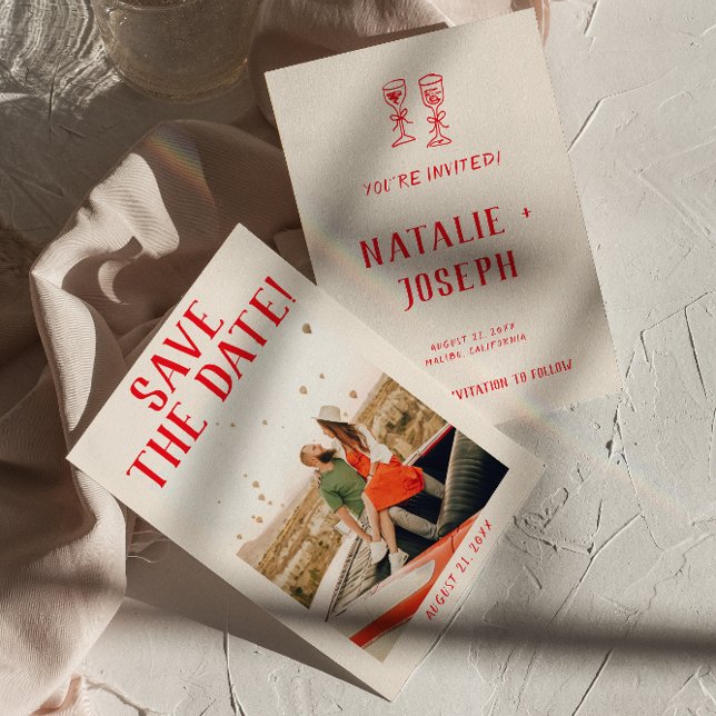 Reserve A Data Casamento Fotográfico Simples Desenhado Pela Mão V (Criador carregado)