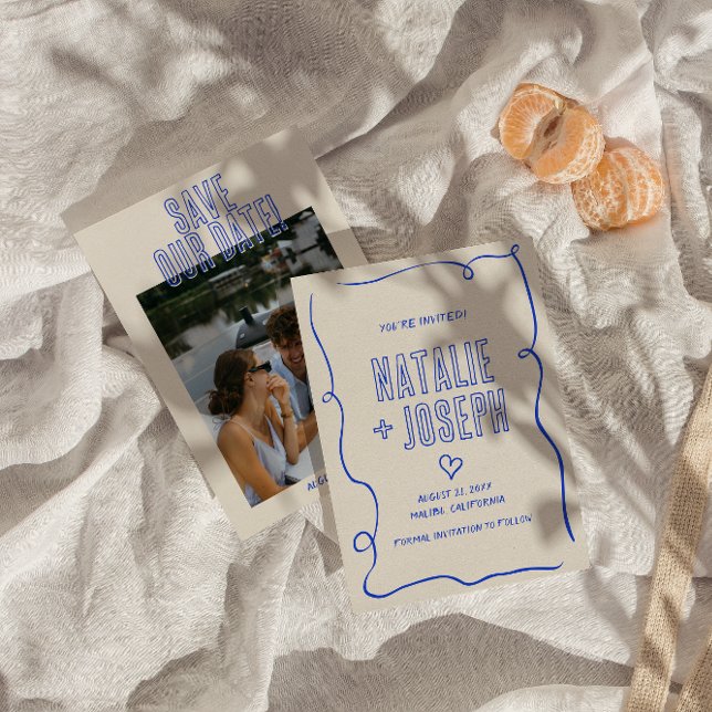 Reserve A Data Casamento Fotográfico Simulativo De Bold Quirky Co (Criador carregado)