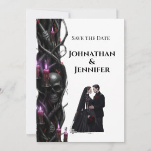 Reserve A Data Casamento Gótico de Vampiro de Romance Sombrio Noi