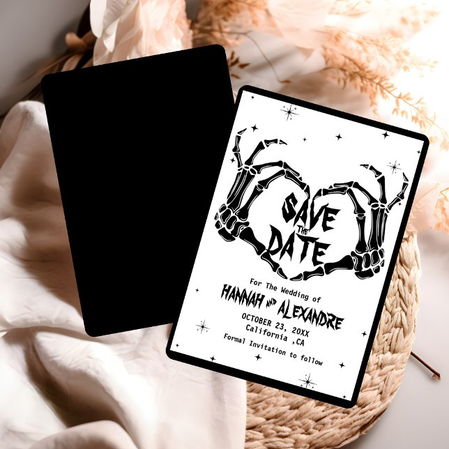 Reserve A Data Casamento Gótico Halloween Dark (Criador carregado)