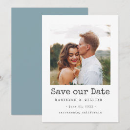 Reserve A Data Casamento Ice Simple SQUARE Foto: salve a data