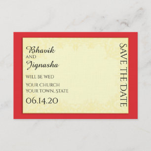 Reserve A Data Casamento Indiano Ganesha Salve a Data