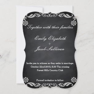 Reserve A Data Casamento inspirado no Chalkboard Blackboard