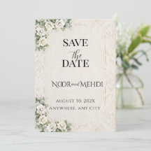 Casamento Islâmico Personalizado com Flor de Marfi
