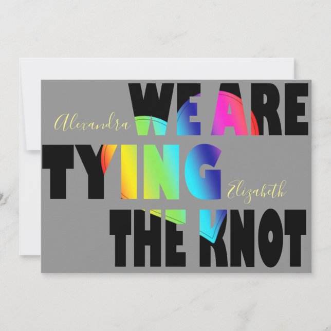 Reserve A Data Casamento LGBTQ (Frente)