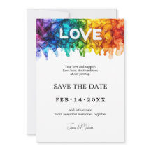 🌈 🐦 Casamento LGBTQ Pintado Com Amor
