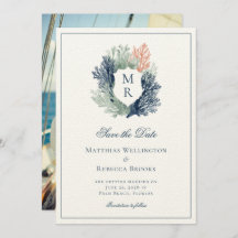 Casamento Marítimo Clássico de Crest Náuticos Eleg