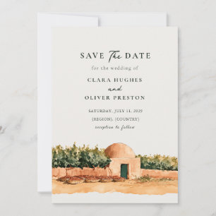 Reserve A Data Casamento Mediterrâneo em Vinhedo de Oliveira com