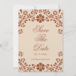 Reserve A Data Casamento mexicano Terracotta Beige