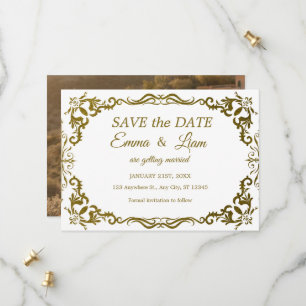 Reserve A Data Casamento Mexicano Verde Rústico – Salve o Dia