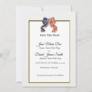 Reserve A Data Casamento Militar Personalizado Patriótico