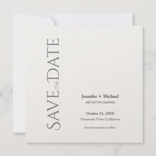 Reserve A Data Casamento Minimalista Caligrafia Script