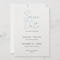 Casamento Minimalista Caligrafia Script