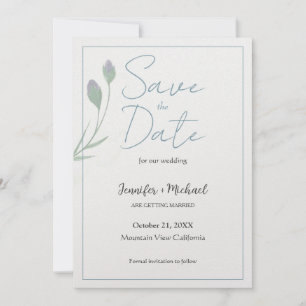Reserve A Data Casamento Minimalista Caligrafia Script