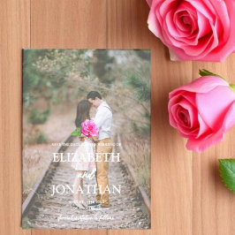 Reserve A Data Casamento Minimalista Clássico Rosa Rosa