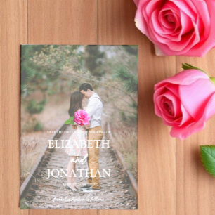 Reserve A Data Casamento Minimalista Clássico Rosa Rosa