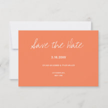 Casamento Minimalista da Tipografia Coral