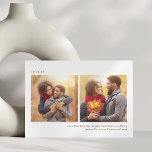 Reserve A Data Casamento Minimalista da Tipografia Simples Três F<br><div class="desc">Três Foto Simples Tipografia Casamento Minimalista Salve a Data</div>