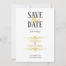 Reserve A Data Casamento Minimalista e Elegante
