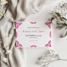 Casamento Minimalista Floral Rosa Talavera Mexican