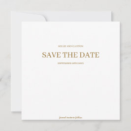 Reserve A Data Casamento Minimalista Moderno Save The Date