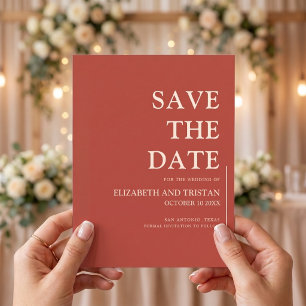 Reserve A Data Casamento Minimalista Rústico Elegante