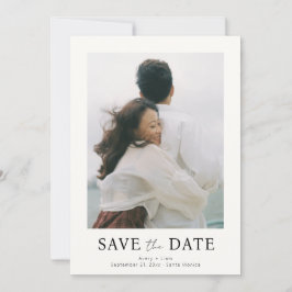 Reserve A Data Casamento Minimalista Simples Elegante Texto e Fot