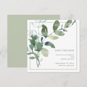 Reserve A Data Casamento Mínimo de Genery Greenery