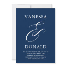 Casamento Moderno Azul Marinho Vanessa