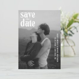 Reserve A Data Casamento Moderno Foto Rubi