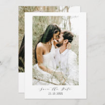 Casamento moderno, simples e tipográfico