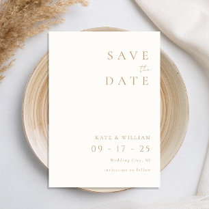Reserve A Data Casamento Moderno Simples Elegante E Minimalista
