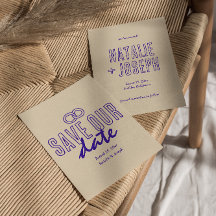 Casamento Moderno Simples Retrô Escrito À Mão