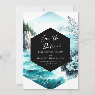 Reserve A Data Casamento Náutico Personalizado na moda