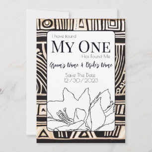 Reserve A Data Casamento Negro